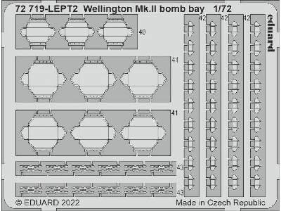 Wellington Mk. II bomb bay 1/72 - AIRFIX - zdjęcie 2