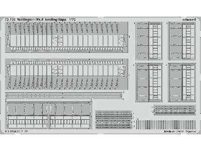 Wellington Mk. II landing flaps 1/72 - AIRFIX - zdjęcie 1