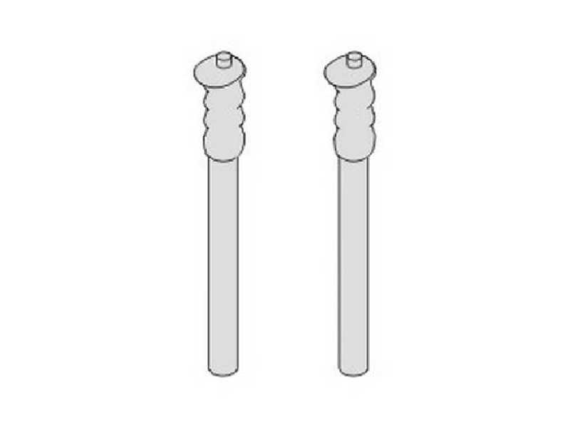 P-51D Control column (2 pcs) 1/32 for Hasegawa / Dragon kit - zdjęcie 1 P-51D Control column (2 pcs) 1/32 for Hasegawa / Dragon kit - zdjęcie 1