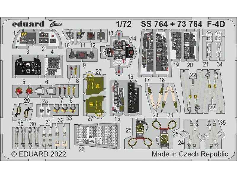 F-4D 1/72 - FINE MOLDS - zdjęcie 1 F-4D 1/72 - FINE MOLDS - zdjęcie 1