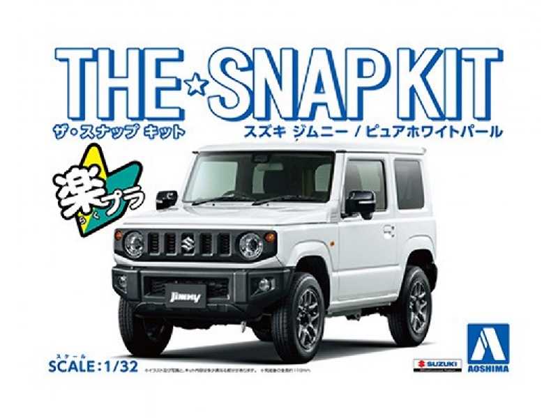 Suzuki Jimny (Pure White Pearl) - Snap Kit - zdjęcie 1 Suzuki Jimny (Pure White Pearl) - Snap Kit - zdjęcie 1