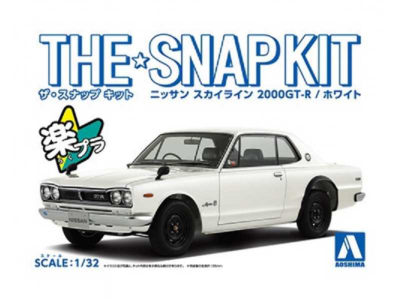 Nissan Skyline 2000 Gt-r (White) - Snap Kit - zdjęcie 1