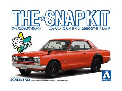 Nissan Skyline 2000 Gt-r (Red) - Snap Kit - zdjęcie 1