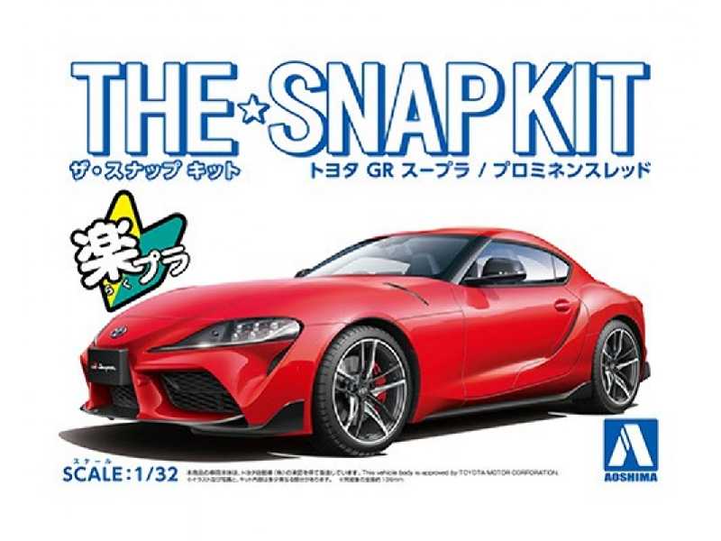 Toyota Gr Supra (Prominence Red) - Snap Kit - zdjęcie 1 Toyota Gr Supra (Prominence Red) - Snap Kit - zdjęcie 1