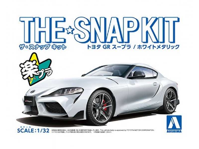 Toyota Gr Supra (White Metallic) - Snap Kit - zdjęcie 1