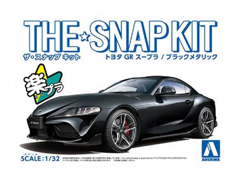 Toyota Gr Supra (Black Metallic) - Snap Kit - zdjęcie 1 Toyota Gr Supra (Black Metallic) - Snap Kit - zdjęcie 1