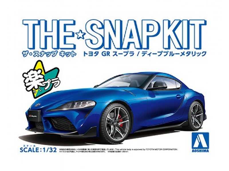 Toyota Gr Supra (Deep Blue Metallic) - Snap Kit - zdjęcie 1 Toyota Gr Supra (Deep Blue Metallic) - Snap Kit - zdjęcie 1