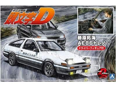 Fujiwara Takumi Ae86 Trueno (Project-d Ver.) With Figure - zdjęcie 1