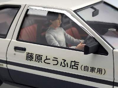 Fujiwara Takumi Ae86 Trueno (Project-d Ver.) With Figure - zdjęcie 4