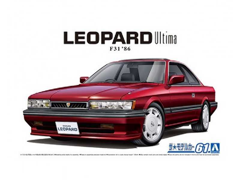 Nissan Uf31 Leopard 3.0 Ultima '86 - zdjęcie 1 Nissan Uf31 Leopard 3.0 Ultima '86 - zdjęcie 1