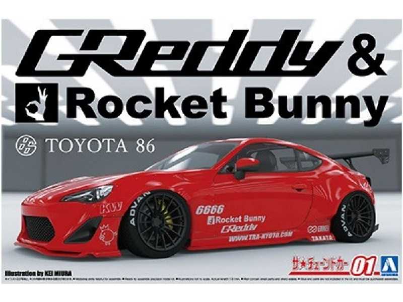 Zn6 Toyota 86 '12 Greddy&rocket Bunny Enkei Ver. (Toyota) - zdjęcie 1 Zn6 Toyota 86 '12 Greddy&rocket Bunny Enkei Ver. (Toyota) - zdjęcie 1