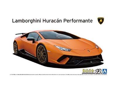 '17 Lamborghini Huracan Performante - zdjęcie 1
