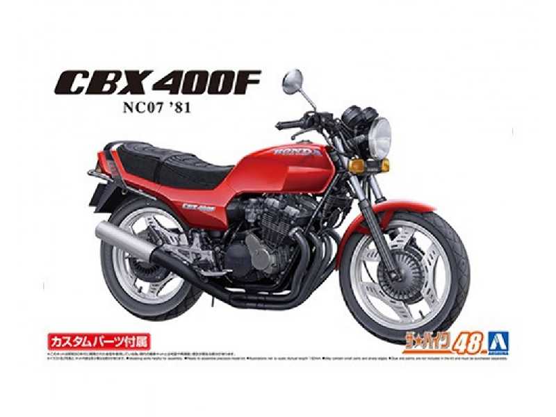 Honda Nc07 Cbx400f Monza Red - zdjęcie 1