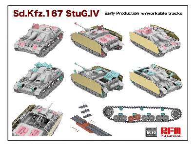 Sd.Kfz.167 StuG.IV wczesna produkcja, bez wnątrza - zdjęcie 2