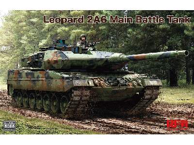 Leopard 2A6 - niemiecki czołg podstawowy - zdjęcie 1