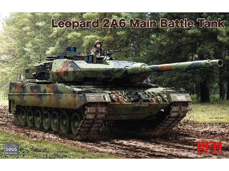 Leopard 2A6 - niemiecki czołg podstawowy - zdjęcie 1