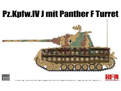 Pz.Kpfw.IV J mit Panther F Turret - zdjęcie 1