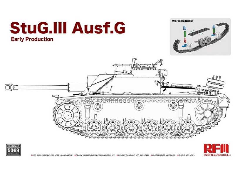 StuG. III Ausf. G - wczesna produkcja - zdjęcie 1