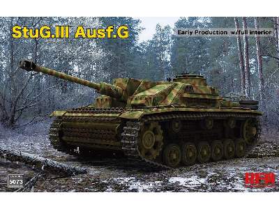 StuG. III Ausf. G - wczesna produkcja - z wnętrzem - zdjęcie 1