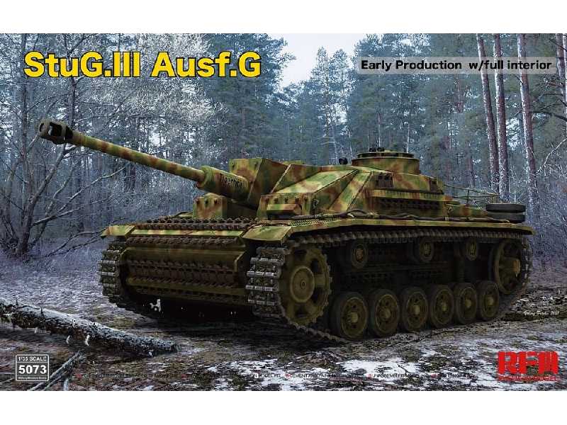 StuG. III Ausf. G - wczesna produkcja - z wnętrzem - zdjęcie 1