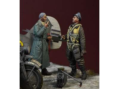 Luftwaffe Pilot Ace Franz Stigler & Mechanic - zdjęcie 4