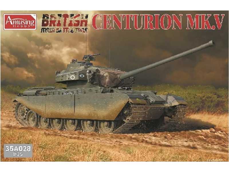 Centurion Mk.V - brytyjski czołg podstawowy - zdjęcie 1 Centurion Mk.V - brytyjski czołg podstawowy - zdjęcie 1