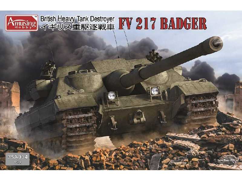 FV 217 Badger - ciężki brytyjski niszczyciel czołgów - zdjęcie 1