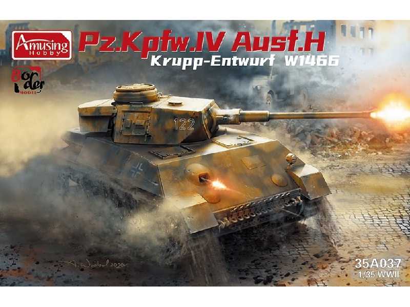 Pz.Kpfw.IV Ausf.H Krupp Entwurf W1466 - zdjęcie 1 Pz.Kpfw.IV Ausf.H Krupp Entwurf W1466 - zdjęcie 1
