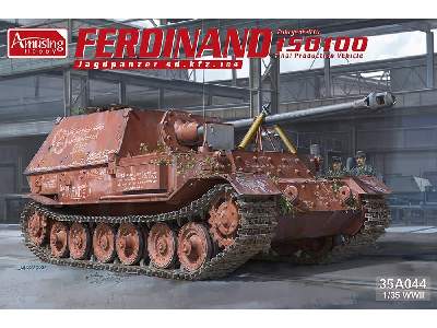 Ferdinand Jagdpanzer sd.kfz. 184 Final Production Vehicle No.15100 - zdjęcie 1