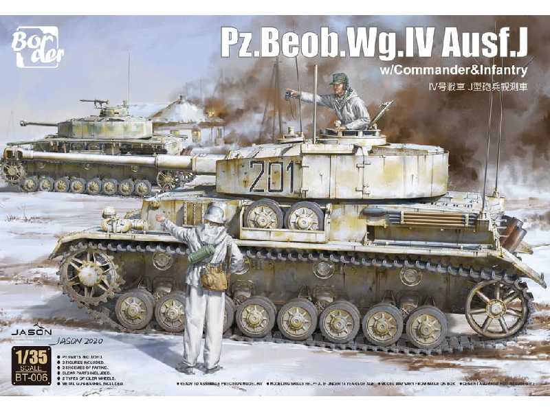Pz.Beob.Wg. IV Ausf. J w/ Commander & Infantry - zdjęcie 1 Pz.Beob.Wg. IV Ausf. J w/ Commander & Infantry - zdjęcie 1