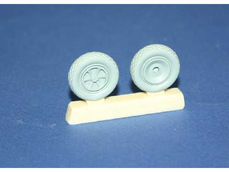 P-47D Thunderbolt wheels for Hasegawa/Tamiya - zdjęcie 1