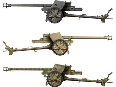 Niemieckie działo 7,5cm Pak 40 z obsługą - zdjęcie 2