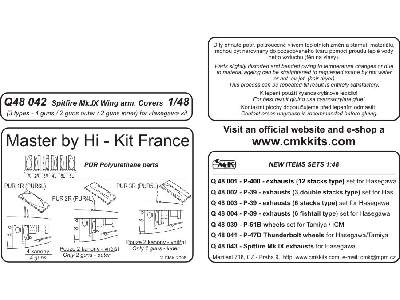 Spitfire Mk.IX Wing armament (3 types) - zdjęcie 2