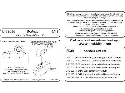 Walrus Mk.I Wheels for Classic Airframes - zdjęcie 2