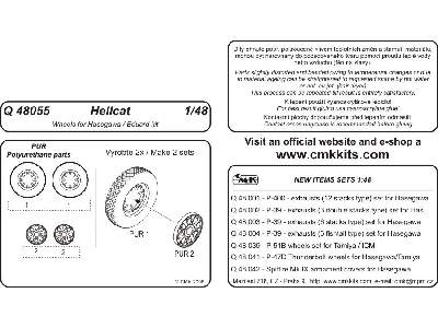 Hellcat - Wheels for Hasegawa - zdjęcie 2