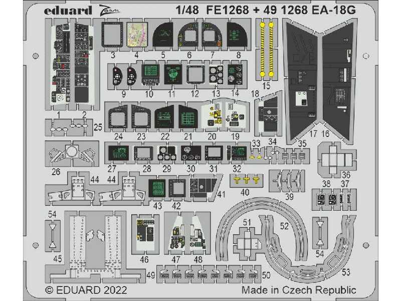EA-18G 1/48 - HOBBY BOSS - zdjęcie 1 EA-18G 1/48 - HOBBY BOSS - zdjęcie 1