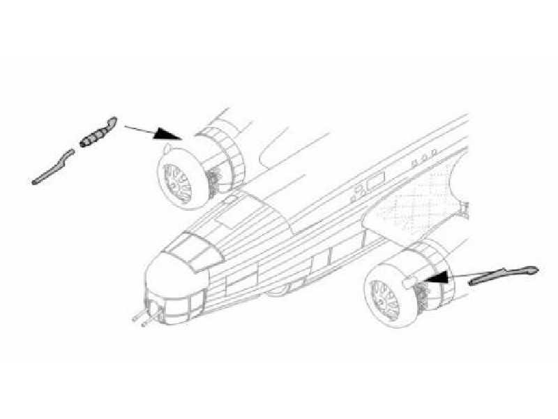 Hawker Typhoon Mk.I &#8211; exhaust stacks - zdjęcie 1