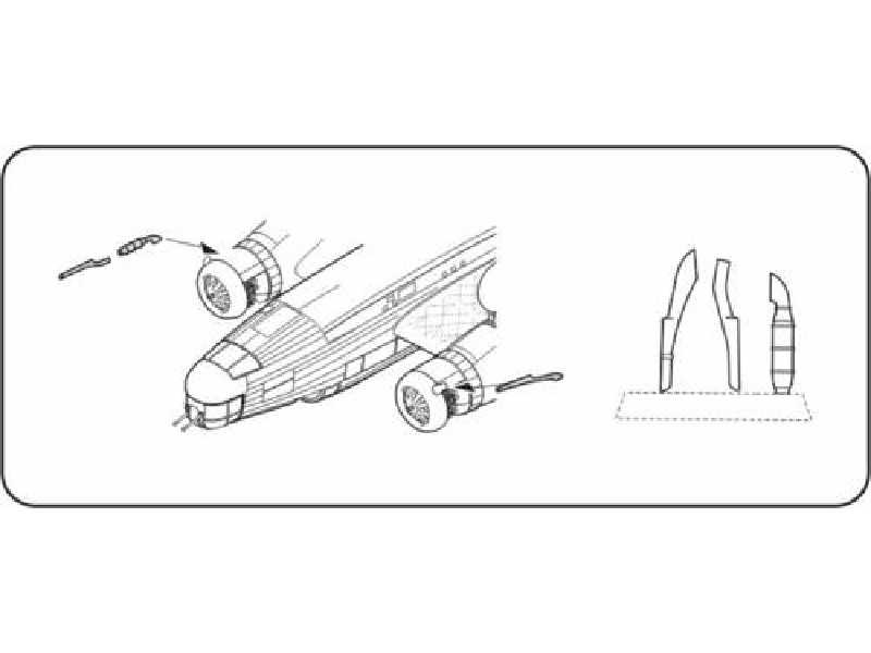 Wellington Mk.IC exhaust stubs - zdjęcie 1