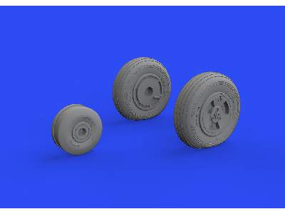 Vampire F.3 wheels 1/48 - zdjęcie 5
