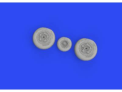 F-15A/ B wheels 1/48 - GREAT WALL HOBBY - zdjęcie 3