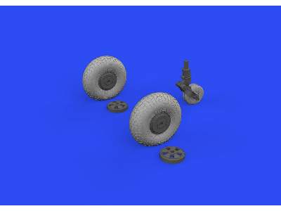 Mosquito wheels 1/48 - TAMIYA - zdjęcie 2