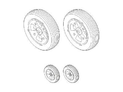 Canberra Bomber version  Wheels 1/48 for Airfix / Cl. Airframes  - zdjęcie 1