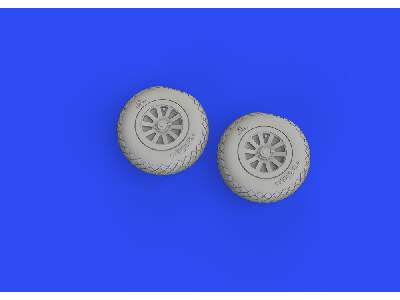 P-51B/ C wheels diamond tread 1/72 - ARMA HOBBY - zdjęcie 6