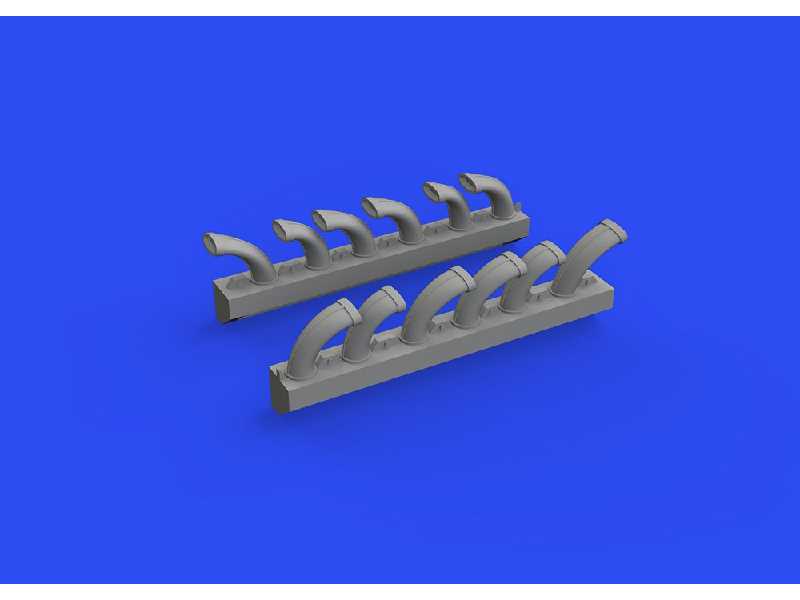 Fw 190D exhaust stacks PRINT 1/72 - IBG - zdjęcie 1 Fw 190D exhaust stacks PRINT 1/72 - IBG - zdjęcie 1