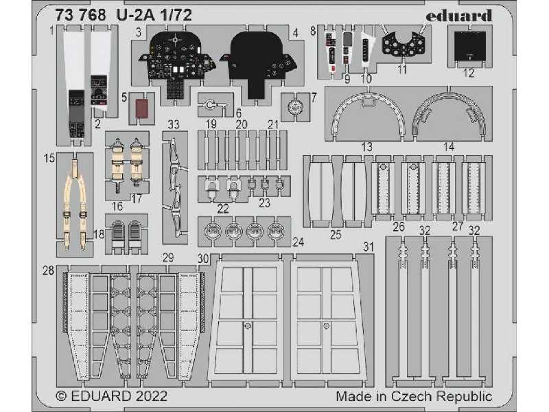 U-2A 1/72 - HOBBY BOSS - zdjęcie 1