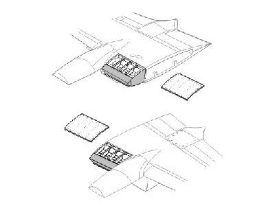 Mosquito Mk.IV/VI oil coolers for Has - zdjęcie 1