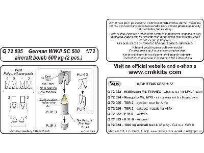 German WWII SC500 Bomb *2 - zdjęcie 2