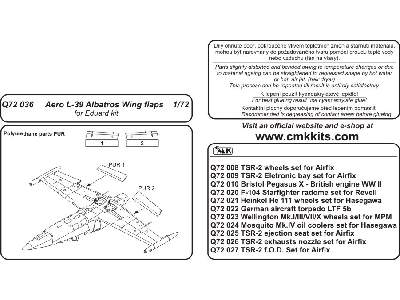 L39 Albatros Wing Flaps (Eduard) - zdjęcie 2