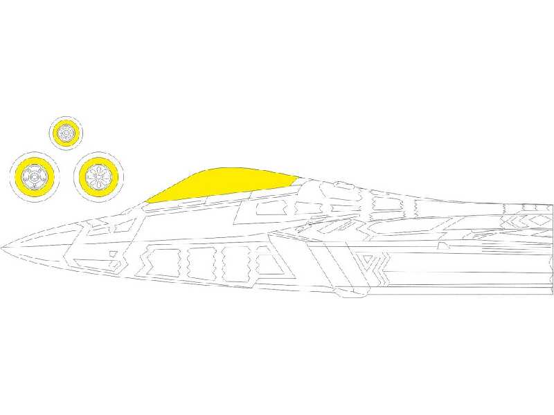 F-22A TFace 1/48 - I LOVE KITS - zdjęcie 1 F-22A TFace 1/48 - I LOVE KITS - zdjęcie 1