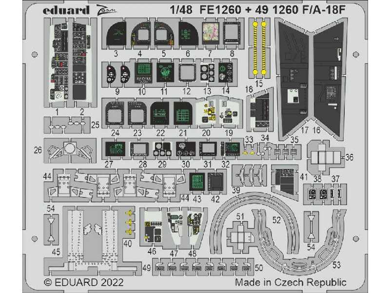 F/ A-18F 1/48 - HOBBY BOSS - zdjęcie 1